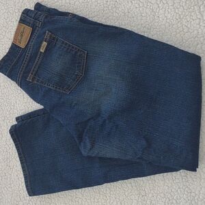 Signature by Levi Strauss Stretch Mid Rise Straight Leg Jeans Size 16